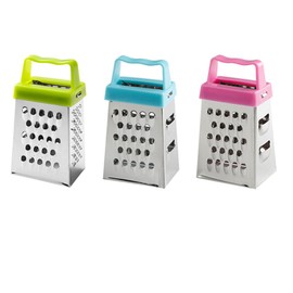 Mini Cheese Grater, 3PCS Stainless Steel Small Box Graters, Professional Box Grater for Kitchen Slicer Cheese, Ginger,Vegetable