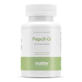 Matter Pepcil-gi Zinc-carnosina Quelado 60 Caps Sabor Natural