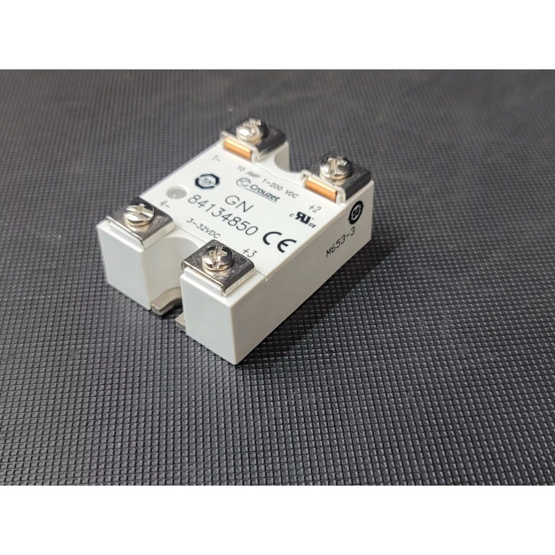 Crouzet GN 84134850 Relay New 10amp 1-200vdc 3-32vdc