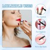 Lip Applicators Disposable,150PCS Lipstick Applicator Wands,Disposable Lip Gloss,Eyebrow,Nail Brushes,Portable,Multifunctional Makeup