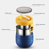AIMALL Stainless Steel Insulated Food Jar, 20 oz Thermos Food