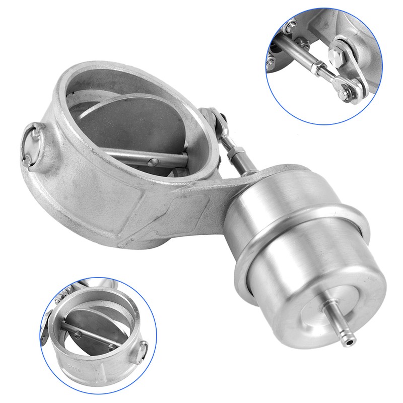 2.5in 63mm Universal Open Style Vacuum Actuator Exhaust Control Valve