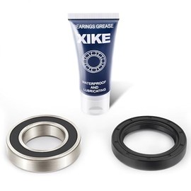 XIKE Left Rear Wheel Hub Housing Bearing Seal Kit Compatible Honda ATV Foreman 400 450 500 Rubicon 500 Rancher 350 400 420 Replace 91055-HN5-681 & 91255-HA0-681.