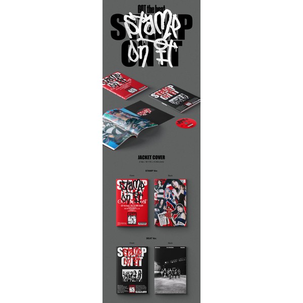 GOT the beat - Stamp On It 1st Mini Album+Folded
