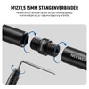NEEWER Rod Connection 15 mm, Pack of 4, M12 x