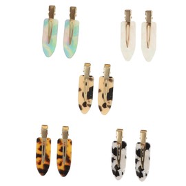 Baluue 10pcs Vintage Duckbill Hair Clips Hair Styling Pins No Crease Women Clip