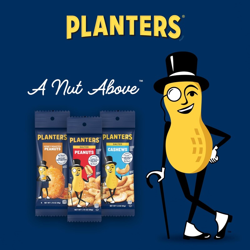 PLANTERS Peanuts and Cashews Variety Pack, 40.5 oz.
