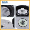 Partuto 1 Pcs Engine Belt Tensioner Pulley Assembly for Nissan
