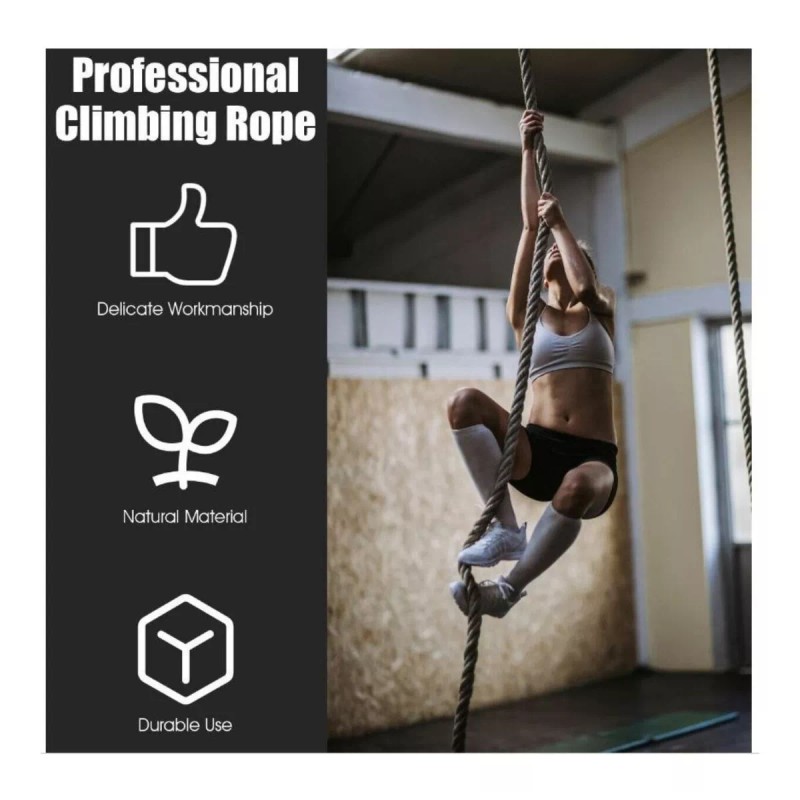 Compraymas Metro Cuerda Gruesa Crossfit Battling Ropes 1.9in Gimnasio!