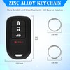 QBUC 2Pcs for Honda Key Fob Cover, fits for Honda