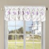 Serenta Classic Embroidery Valance, 60"x19" (Lilac Roses)