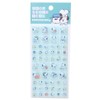Snoopy [Sticker Sheet] Drop Block Sticker / Snoopy & Family