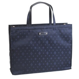 Mezawa 55010 Women's A4 Tote Bag, Horizontal Tote Subbag, Lightweight, Cute, Popular, Stylish, Formal, Exams, Commuting, Fabric, Elegant, Clean, Document Carrying, black (10)