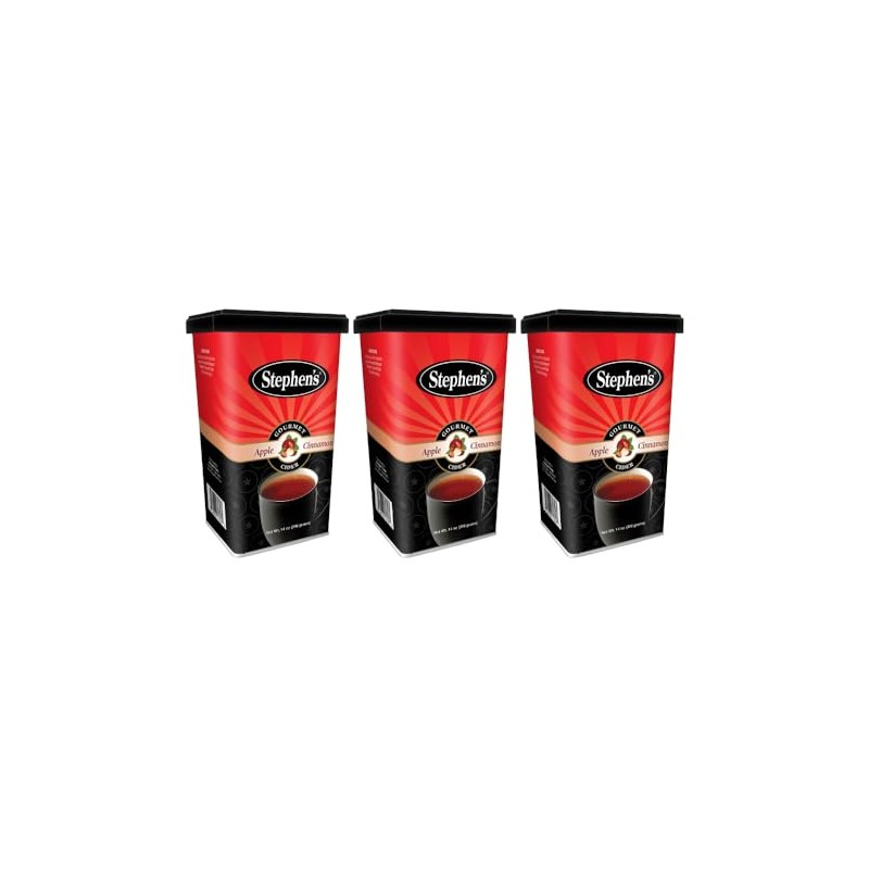 Stephen's Gourmet Hot Cocoa, Apple Cinnamon Cider, 14 OZ (Pack