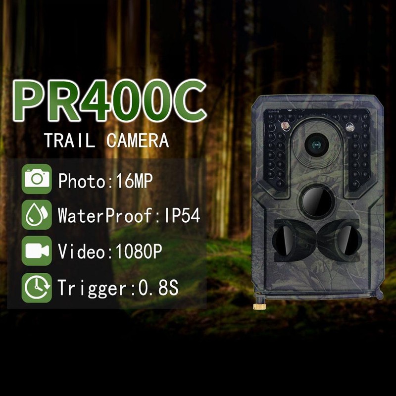 16 Million Trail Camera 1080p Waterproof Game HD Infrared Camera