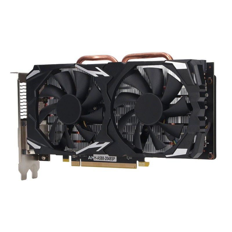 RX580 Game Graphics Card 8GB GDDR5 256BIT Low Noise Desktop