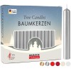 BRUBAKER Tree Candles - Pack of 20 - 9.5 cm
