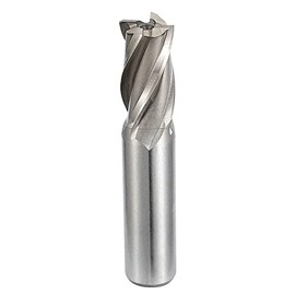 XRMXF 20 mm HSS End Mill Cutter 1 Piece 20 mm x 20 mm x 38 mm x 104 mm Mill Cutter 4 Flute Spiral Cutter End Mill Drill End Mill CNC Mill Bit