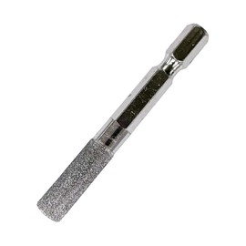 Yanase D07CN Hexagonal Shaft Diamond File, Cylindrical Type, Metal, Carbide, Glass, Stone Cutting