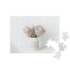puzzleYOU: 48 Piece Flower Arrangement: Dried Pink King Proteas Jigsaw