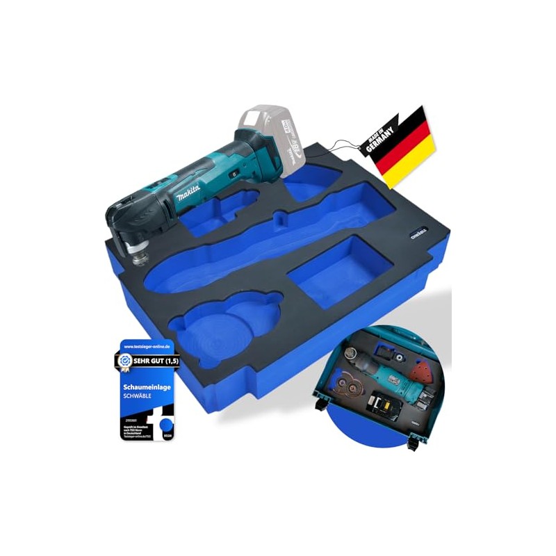 SCHWÄBLE® Foam Insert for Makita Multitool DTM51