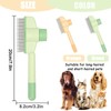 Pet Combs for Cats, Self-Cleaning Flea Comb for Dogs, Stainless
