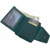 myledershop Small Buffalo Full Leather Women's Wallet/Wallet/Purse in Portrait Format