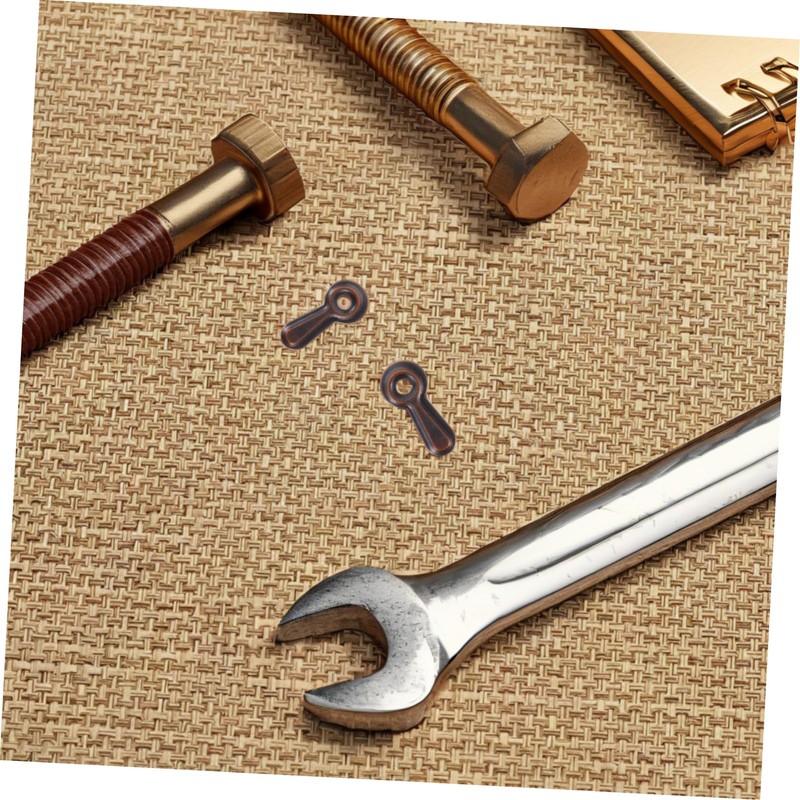 iplusmile 100pcs Picture Frame Backing Clips Turn Button Fasteners for