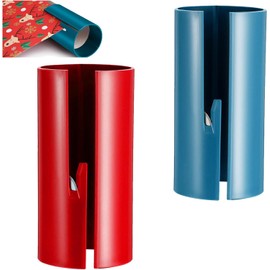 Wrapping Paper Cutter for Rolls - Portable Paper Cutter for Christmas, Paper Cutter, Wrapping Paper Cutter for Wrapping Paper Cutter for Rolls, Christmas Gift Wrapping Paper Cutter Paper