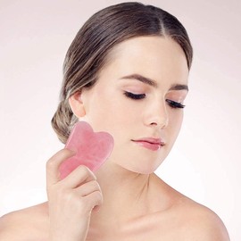 Gua Sha, jade roll, jade rose, natural stone gua sha, face, eyes, anti-wrinkle and neck