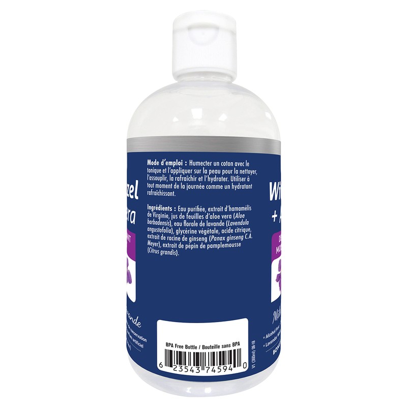 Naka Platinum WITCH HAZEL+ Aloe Vera BONUS SIZE 360 ml