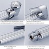 HOYOJU Solid Brass Handheld Bidet Sprayer Toilet-Adjustable Water Pressure Control
