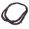 BOBIYA Women Girls Double Three-Strand Braided Synthetic Hair Headband (Dark