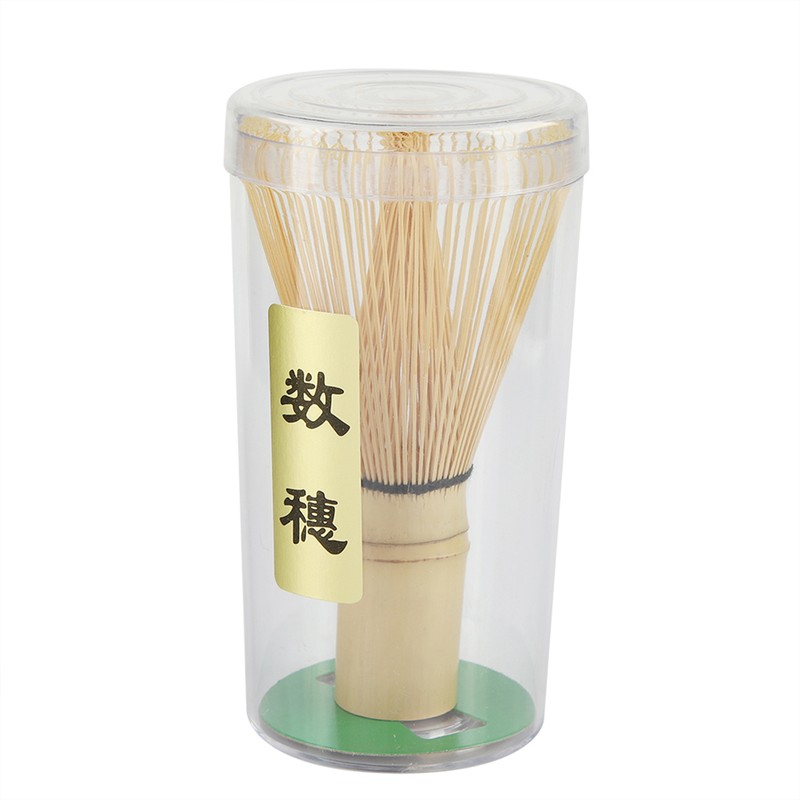 Natural Bamboo Tea Whisk Chasen Preparing Matcha Powder Brush Tool(72