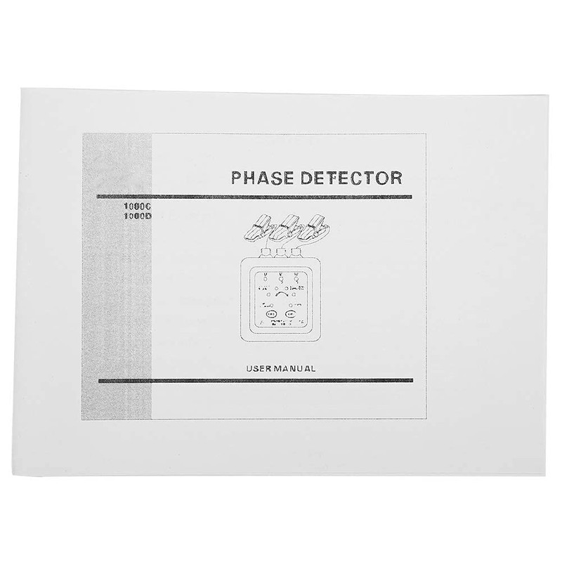 Oumefar Non-Contact Phase Sequence Detector with Magnetic Base Etcr1000c Tester
