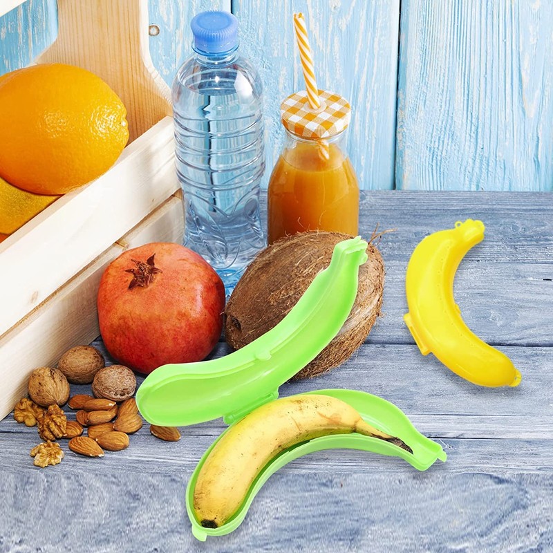 INHEMING Banana Safe Banana Storage Box Banana Protection Box Banana