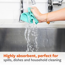 Full Circle Squeeze, Reusable Cellulose Sponge Cloths, 3-pack, Multicolor