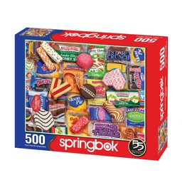 Springbok's 500 Piece Jigsaw Puzzle Snack Treats - Made in USA