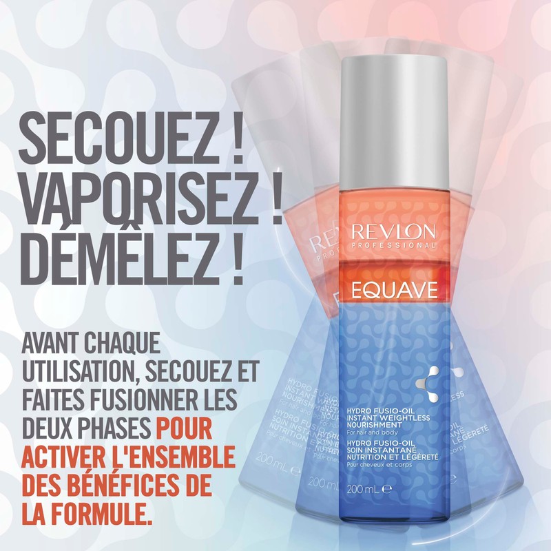 RP EQUAVE 3 PHASES HYDRO FUSIO-OIL INSTANT WEIGHTLESS NOURISHMENT 200ml