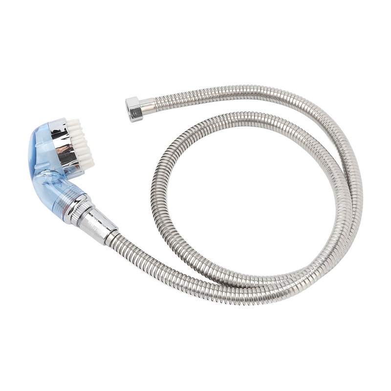 Electroplated Shampoo Bowl Spray Head Hose Professional Hair Salon Pressurization