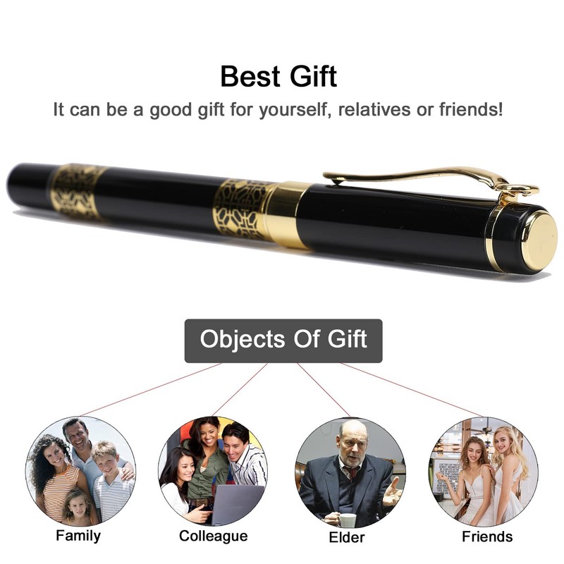 YIVONKA Ballpoint Pen Black Refill,business pens,Luxury Pen,Best Ball Pen Gift