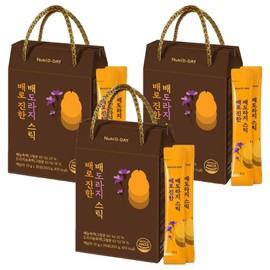 Nutri D Day Pear Rich Pear Bellflower Sticks 30p, 300g, 3 pieces / 뉴트리디데이 배로 진한 배도라지 스틱 30p, 300g, 3개