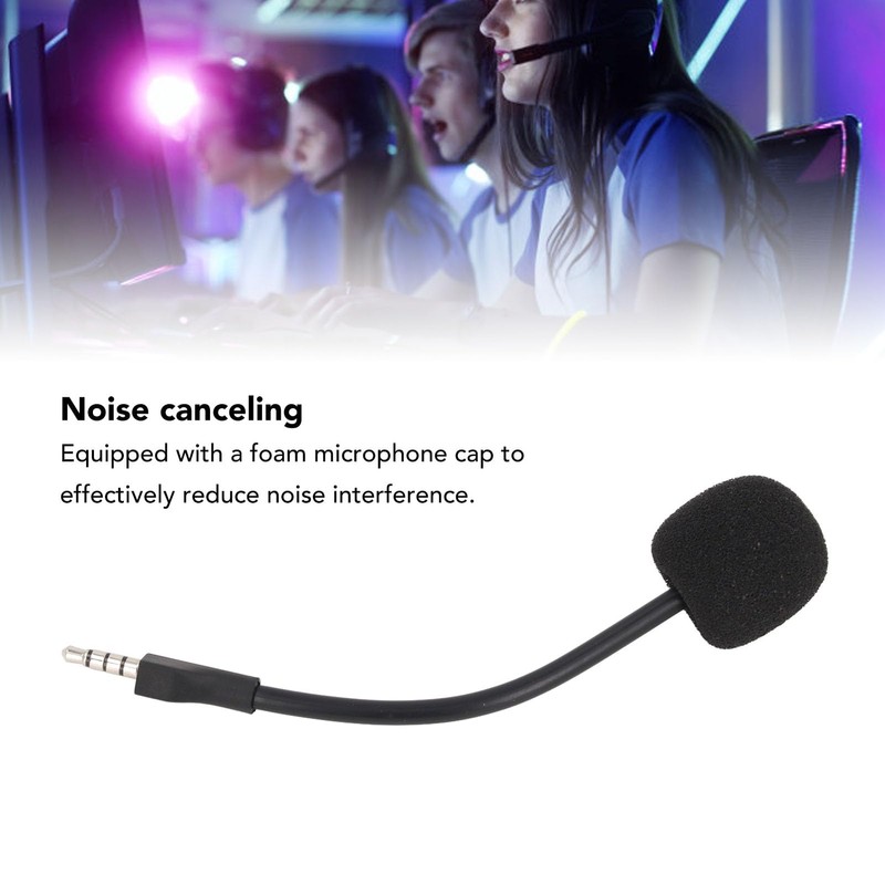 Replacement Game Voice Mic Boom for Arctis 1, 3.5mm Headphone