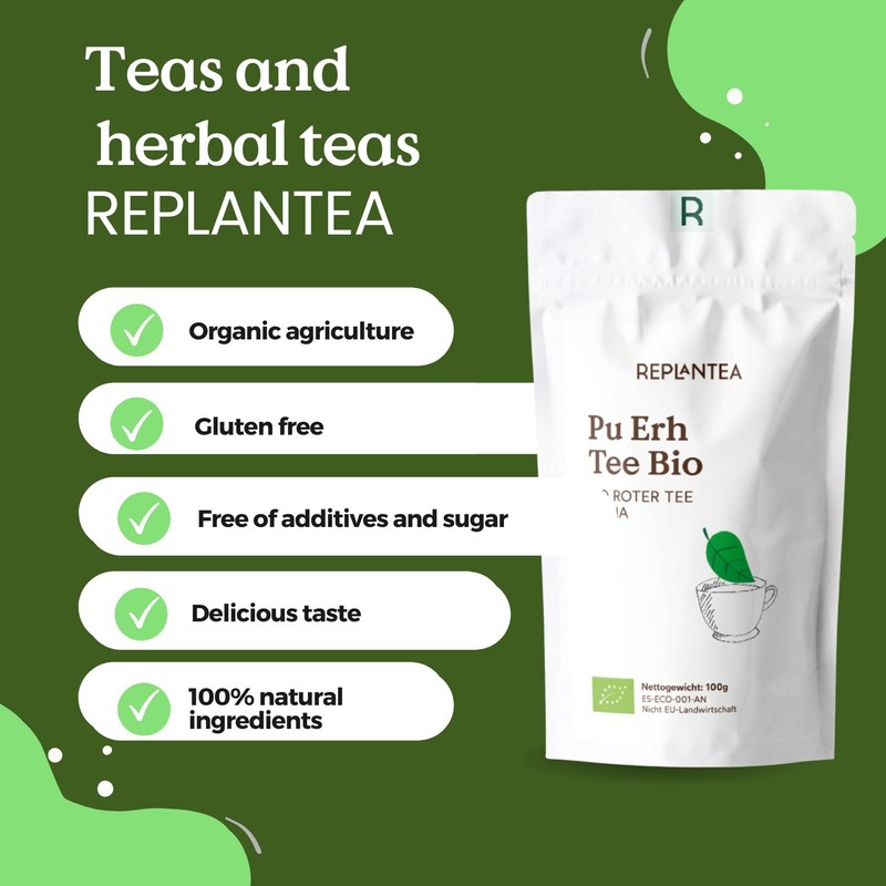 Pu Erh Tea Loose Organic 100g (50 Cups) | Loose