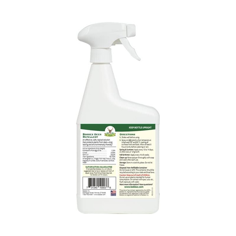 Bobbex Deer Repellent 32 oz. Ready to Use Spray-2 Pack