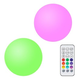 LED Spa Light Floating Pool Light IP68 Waterproof Color Changing Bathtub Night Light for Gift Party Hot Tub Spa Indoor Outdoor Decor