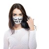 Allegro by Scunci Holiday Fun Face Masks With Mesh Bag,