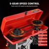 8" Benchtop Drill Press, Laser Ray (Class II Max. 1mW),