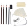 Microblading Kit Novice Eyebrow Line Marker Ruler Eyebrow Pencil Sharpener