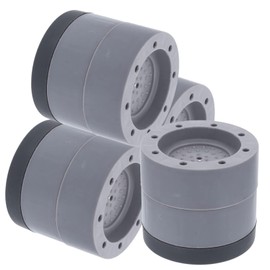 Vaguelly 4pcs Slip Washer Feet Pads Vibration Stabilizer for Washing Machines Furniture Heightening Pads Noise Reducing Moisture Resistant Easy Installation